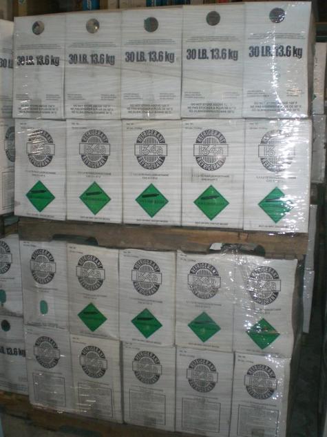 R134A 40 x 30lb Cylinders Automotive Refrigerant FREE FREIGHT!