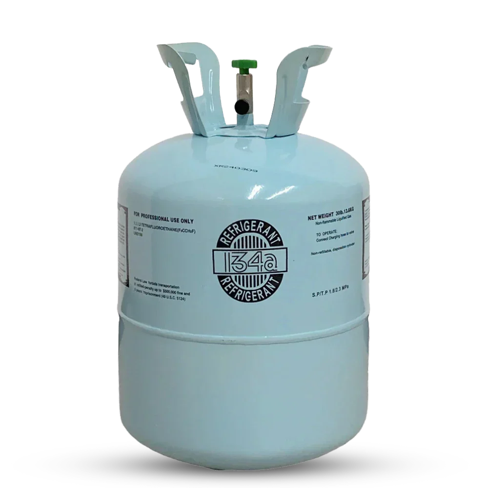 30LB R134A Refrigerant Freon for Air Conditioners - Steel Cylinder Packaging Tank